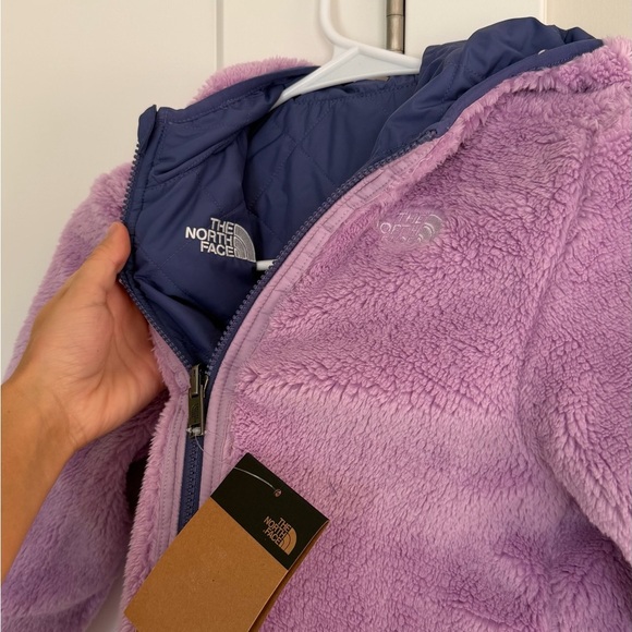 The North Face Kid Reversible Shady Glade Jacket in Cave Blue - Picture 8 of 10